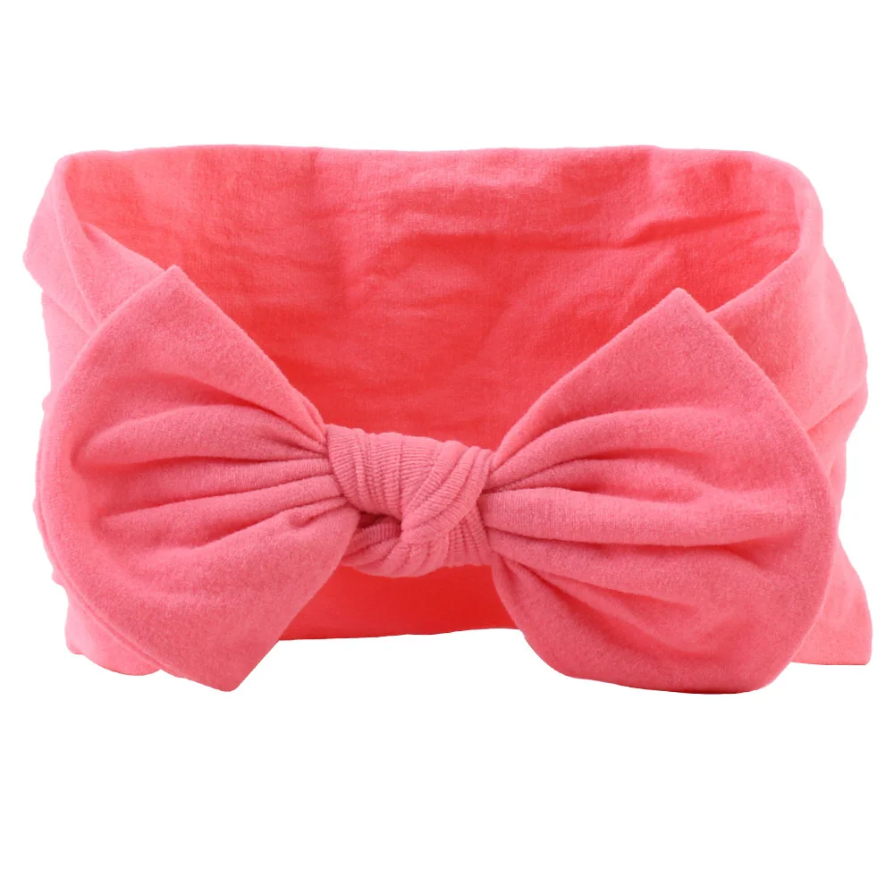 2020 Newborn Toddler Baby Girls Head Wrap Rabbit Big Bow Knot Turban Headband Hair Accessories For 0-2Y Babies Bebe Kids Gifts newborn socks for babies