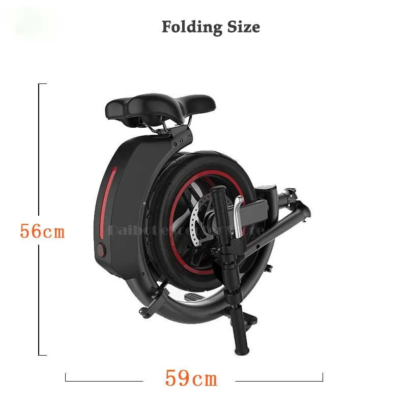 Daibot Mini Electric Bicycle Two Wheel Electric Bicycle 14 Inch 350W 36V 32KMH Foldable Portable Adults Electric Bicycle Bike   (16)