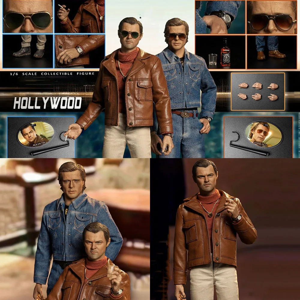 DJCUSTOM № 16005 масштаб 1/6 Голливуд Леонардо и Брэд Питт 12 дюймов мужской солдат Набор