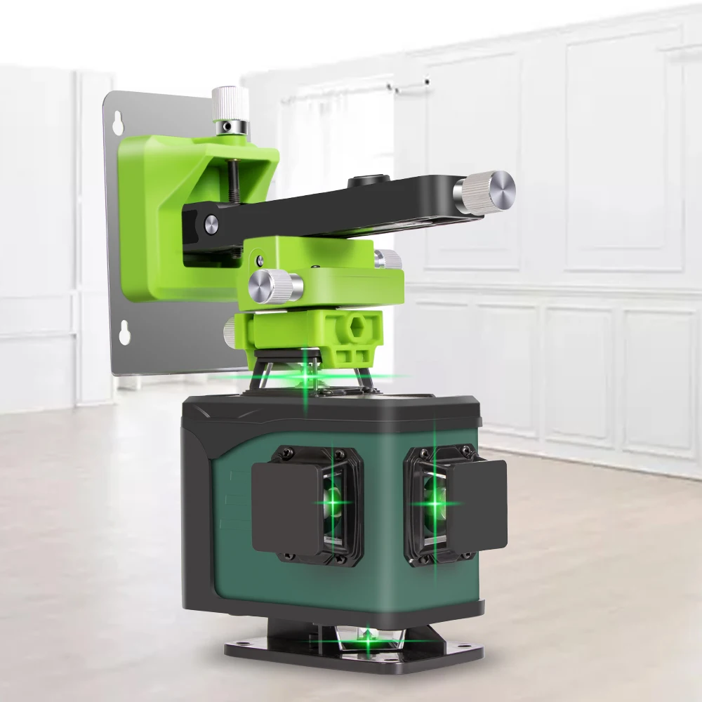 

Laser Level 16/12lines green line 4D Self-Leveling 360 Horizontal And Vertical Super Powerful Laser level green Beam laser level