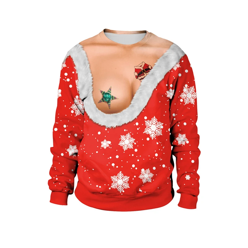 Bare Chest Christmas Sweater new Zealand, SAVE 38% - leynir.is