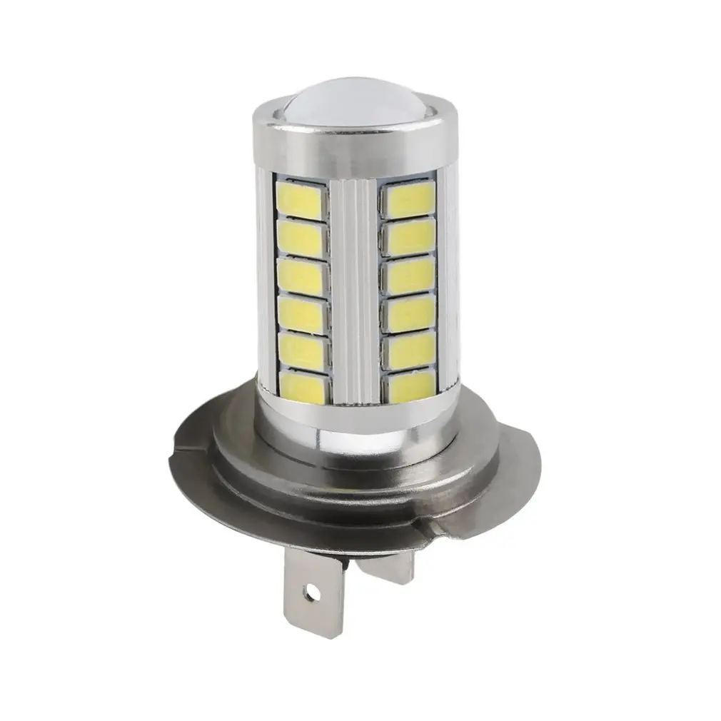 1 шт. H7 супер яркий 12V 5630 SMD 33 светодиодный Авто автомобильная противотуманная фара дальнего света лампы Туман головной светильник Автомобильные фары, аксессуары для автомобиля
