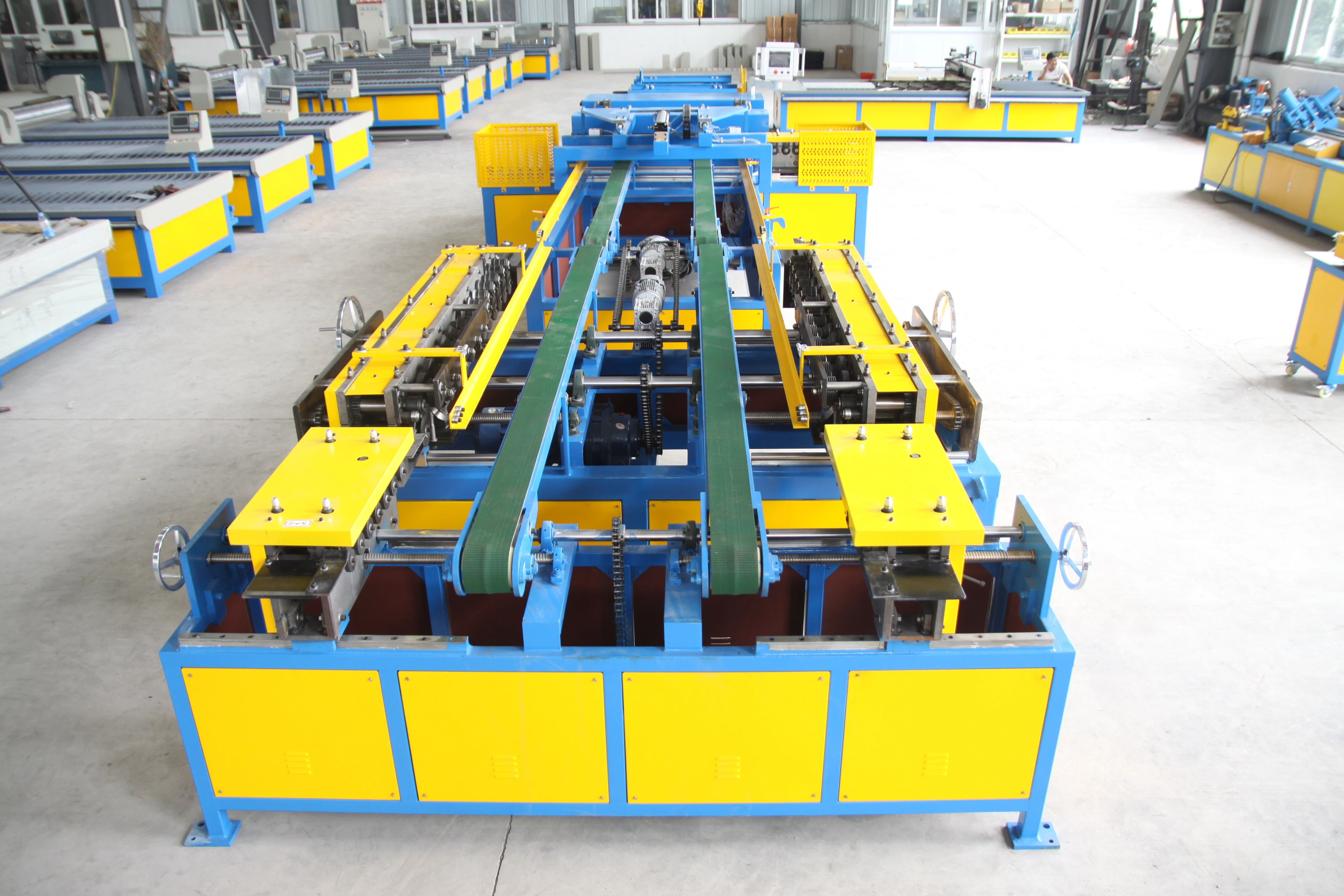 best selling aluminum flexible duct pipe making machine, production line 4