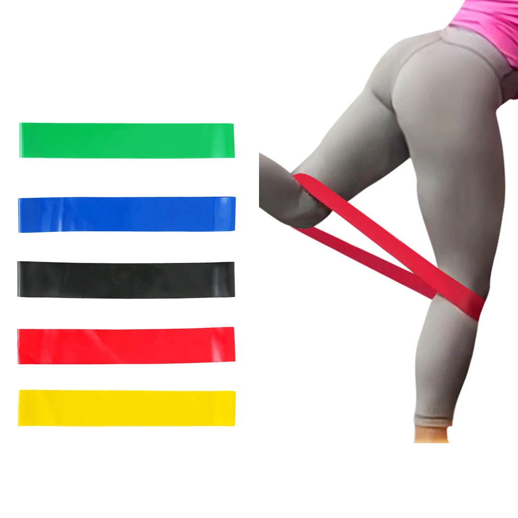 Resistance Band Exercises Bands Hips Circles Gym Fitness Pilates Latex Yoga Pull Up Resistance Exercise Loop Bands For Women Men