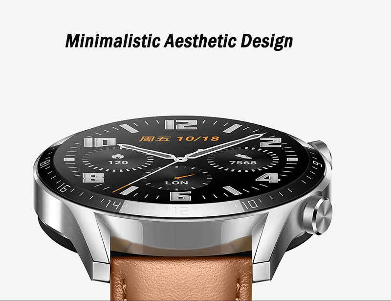 Huawei Watch GT 2, умные часы, измеритель уровня кислорода в крови, spo2, Bluetooth, умные часы, 5,1, для телефонных звонков, трекер сердечного ритма, для Android, iOS