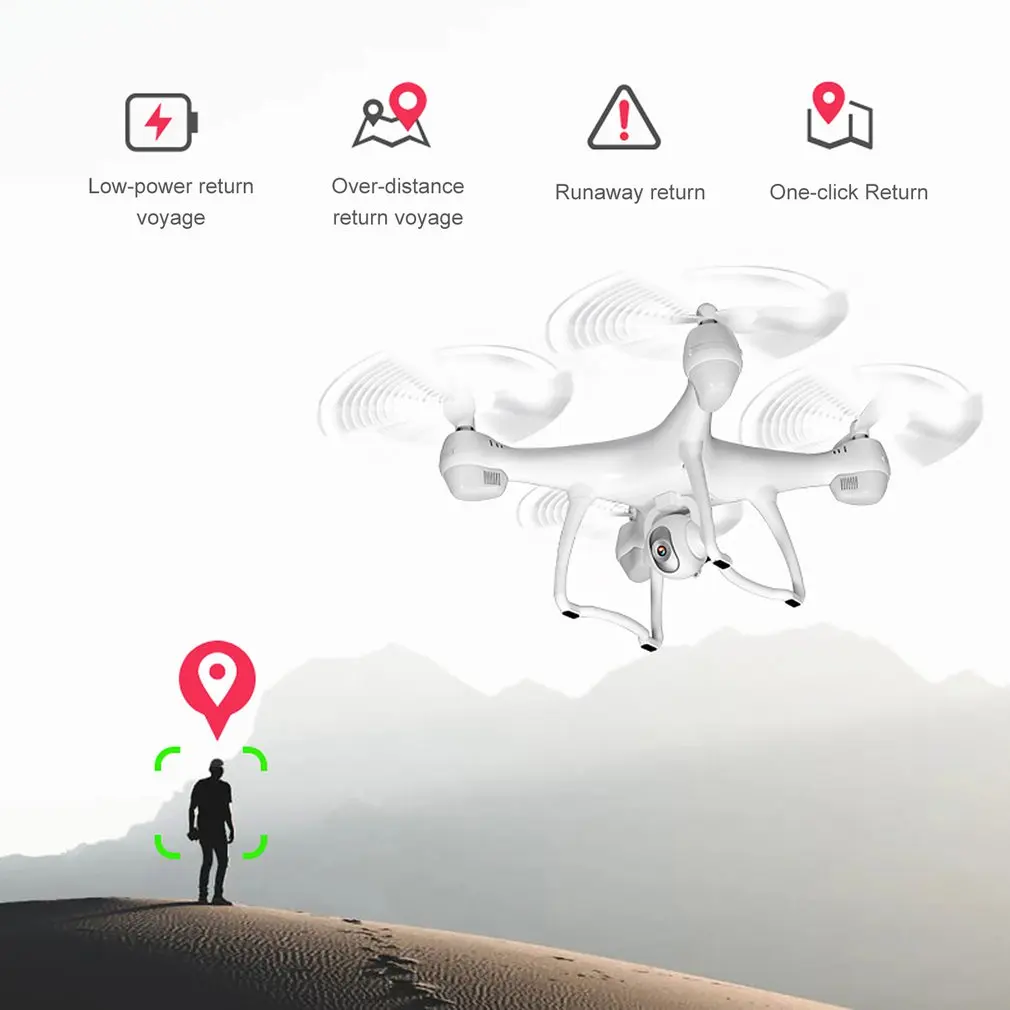 4D-8 RC Дрон RC складной четырехосевой самолет с wifi FPV широкоугольный 1080P HD камера Профессиональный gps RC вертолет