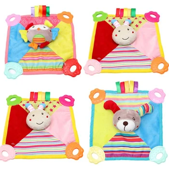 

Baby Infant Animal Soothe Appease Towel Soft Plush Comforting Toy Pacify Towel Appeasing Towel Soothing Towel Baby Plush Toys