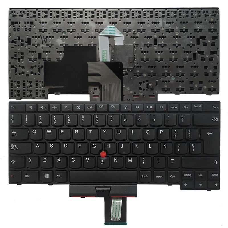 New Spanish Laptop Keyboard For Lenovo Thinkpad E430 E430c E430s 30 S430 Sp Keyboard No Backlight Replacement Keyboards Aliexpress