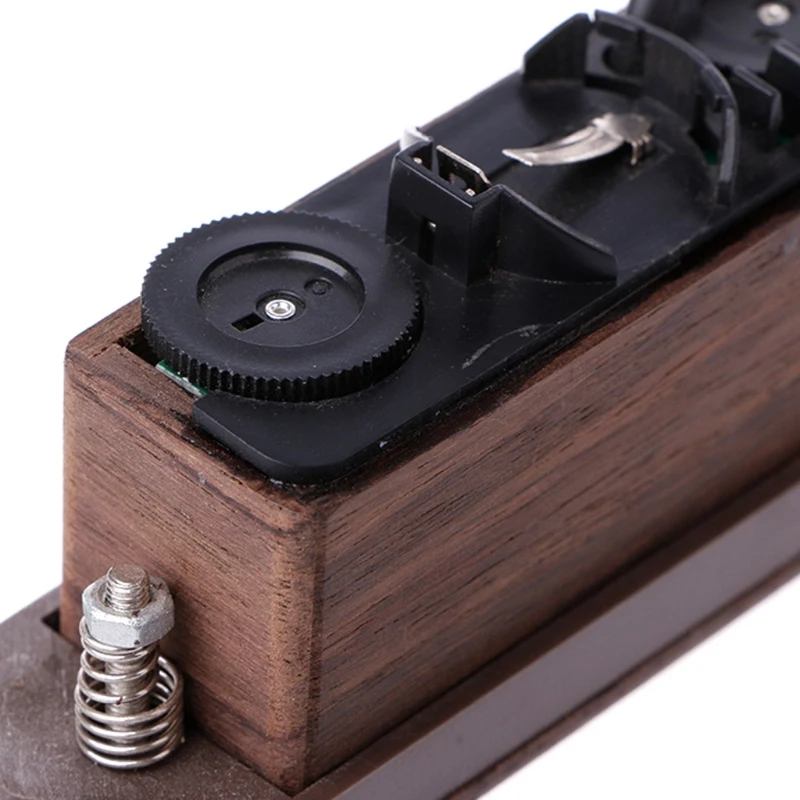 Деревянные Цвет акустика гитара двойной катушкой Soundhole пикап с микрофоном