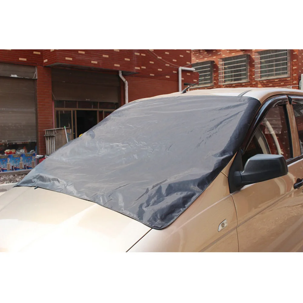 Стильный 190T водонепроницаемый автомобильный магнит на лобовое стекло Защита от солнца Снежный лед Мороз защита от замораживания аксессуар