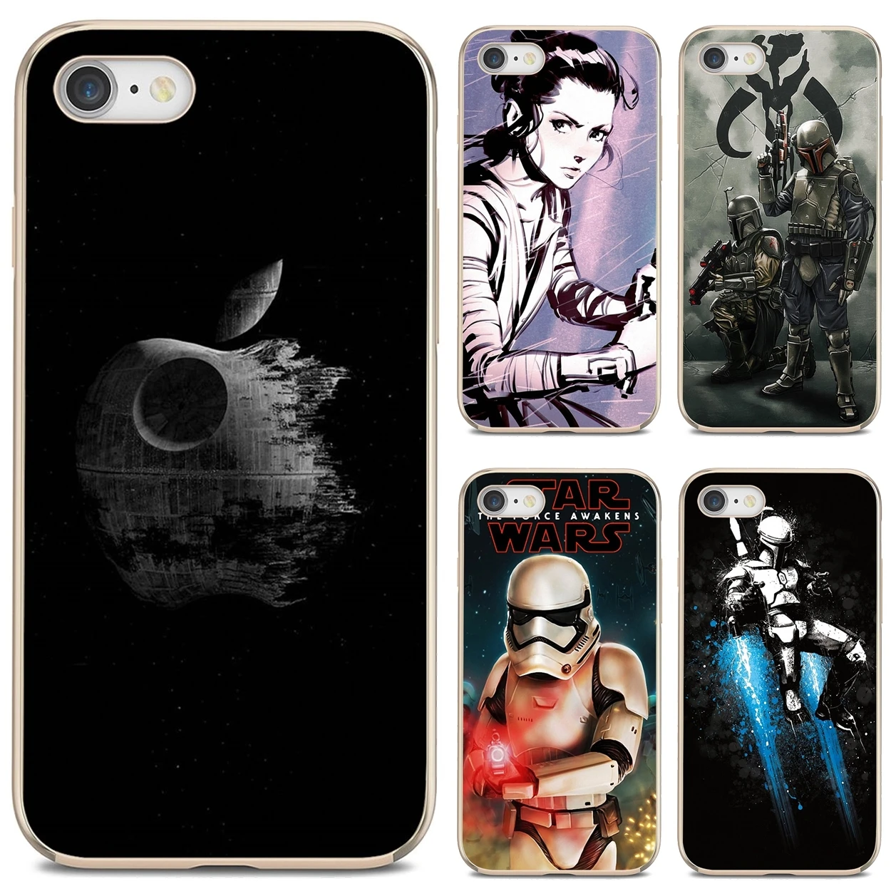 For Xiaomi Mi A1 A2 A3 5X 6X 8 9 9T 10 10T 11 Lite SE Pro Soft Covers film-series-Stars-Wars-stormtroopers | Мобильные телефоны и