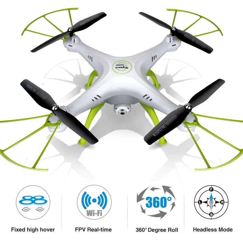 SYMA X5HW Камера Drone квадрокоптер Wi-Fi FPV-системы HD в режиме реального времени 2.4 г 4CH вертолет Квадрокоптер Радиоуправляемый Дрон игрушка(X5SW обновление