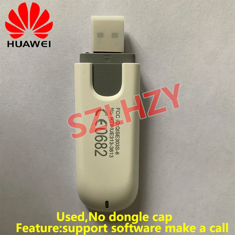 Original HUAWEI 3G dongle 3G 2100mhz with SIM card slot support software make call（Used） broadband usb stick