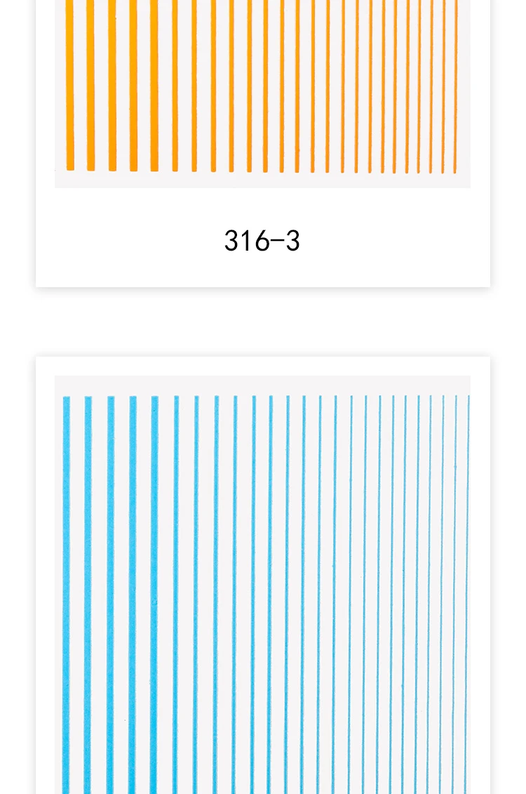 1 шт. Флуоресцентные 3D наклейки для ногтей кривые полосы линии клей для ногтей полосатая повязка наклейки для дизайна ногтей флуоресцентные цветные линии Пастер