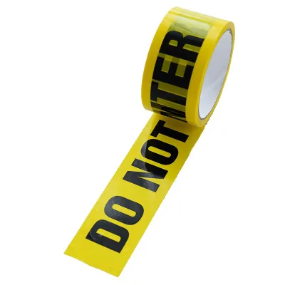 DO NOT ENTER 1-ролл суши DIY 48 мм* 25 м из полиуретана с открытыми порами Предупреждение стикер ленты Противоскользящий осторожно барьер безопасности ленты для дома магазин склада завода школа - Цвет: DO NOT ENTER