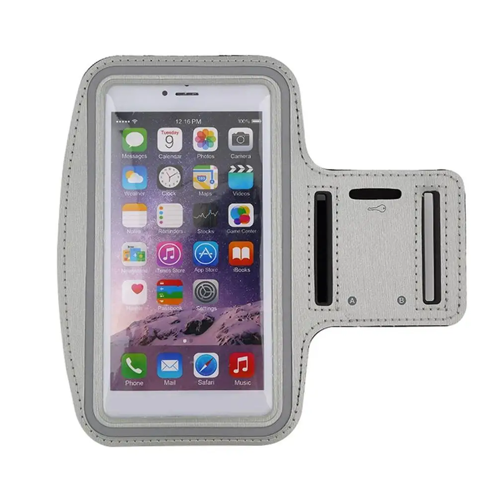 

Waterproof Running Jogging Sports Neoprene Armband Case Cover Holder with Reflective Strip for iPhone 6 Plus