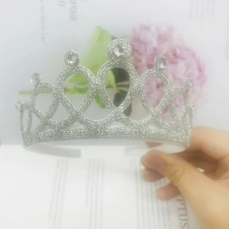 Модные детские вечерние Стразы для маленькой принцессы, жемчужная корона мини-Тиара с гребнем, заколки для волос, аксессуары для свадьбы