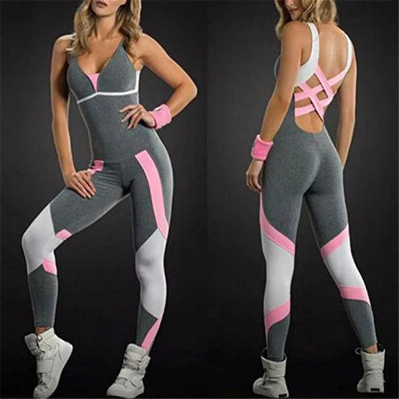 Mono deportivo sin costuras para mujer, peto ajustado con espalda descubierta para gimnasio y fitness