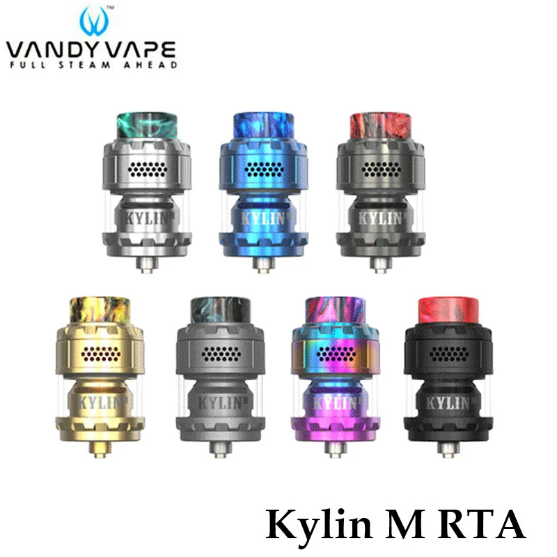 Оригинальная электронная сигарета Vandy Vape Kylin M RTA 3 мл/4 5 мл боксмод для электронных
