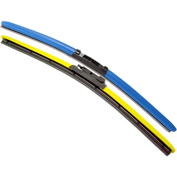 

HESITE Colorful Hybrid Wiper Blades For Audi A1 8X A3 8V 8P 8L A4 B5 B6 B7 B8 B9 A5 A6 C5 C6 C7 C8 4F Q2 Q3 Q5 Q7 4L 4M TT Car