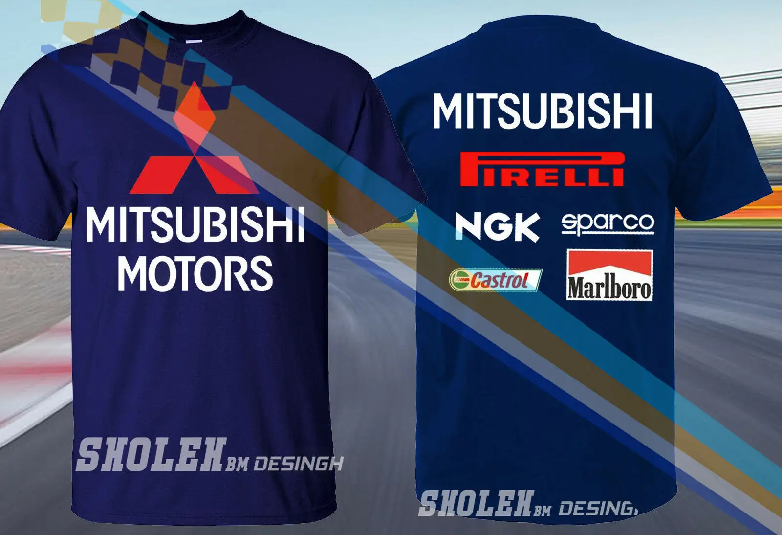 Лимитированная серия Mitsubishi Motors Ngk Rally Team Emblem Dakar Wrc Racing футболка унисекс гоночная футболка Размер S-3Xl