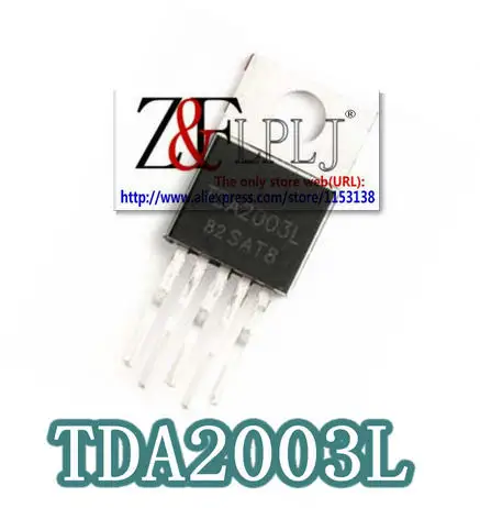 Усилитель звука TDA2003L TDA 2003L TO-220 10W 10 шт./лот | Электронные компоненты и