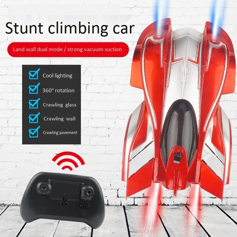 RC Car Wall Racing Car Toys Climb Ceiling Climb Across the Wall Remote Control Toy Car Model Gift for Kids RC Car Wall Racing Car Toys Climb Ceiling Climb Across the Wall Remote Control Toy Car Model Gift for Kids