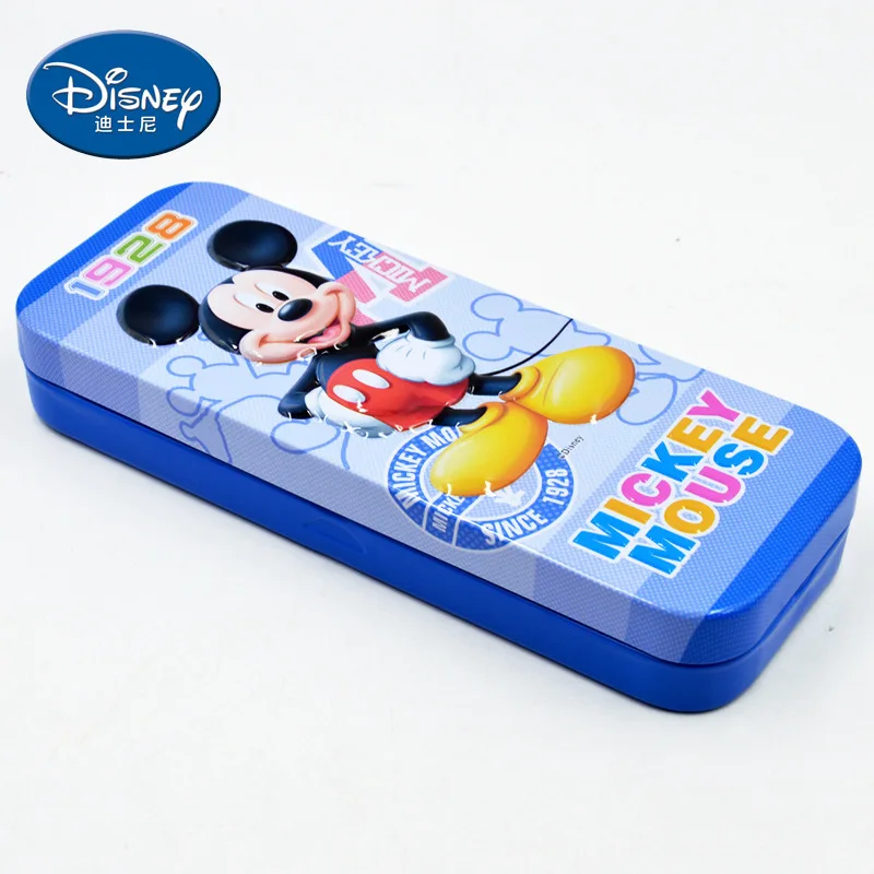 Металлический Чехол-карандаш с Микки-Маусом из мультфильма disney двухслойный 3D