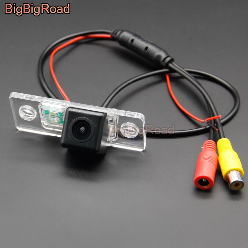

BigBigRoad For Volkswagen Santana Dasher Quantum Corsar Golf Polo Vehicle Wireless Rear View Reversing Camera HD Color Image