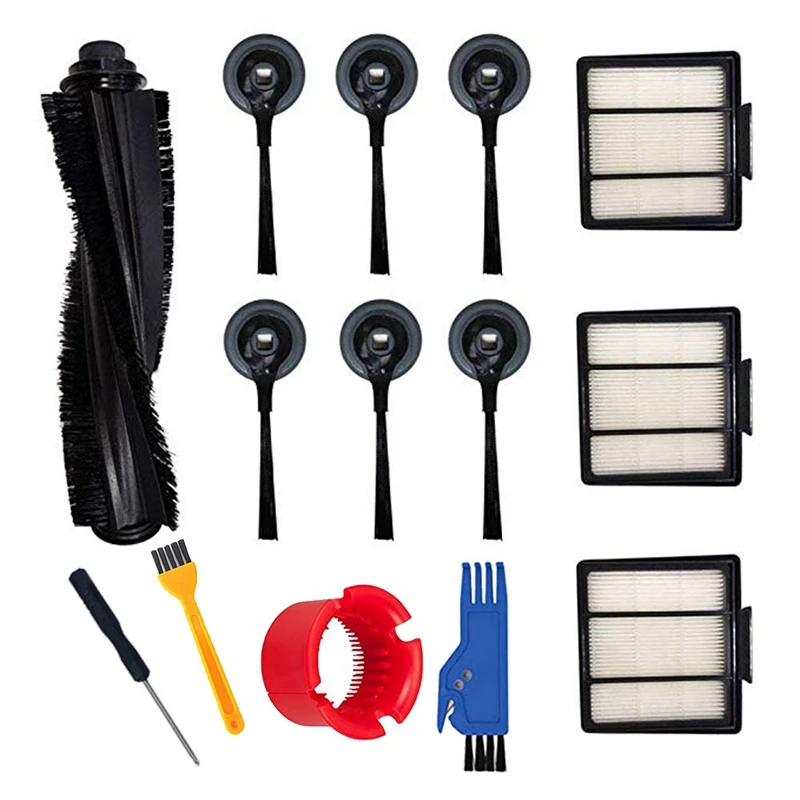 

Hepa Filter Brush Vacuum Cleaner Set Fit for Shark Ion Robot S87 R85 Rv850 Rv850Br