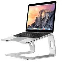 Table de levage de bureau en alliage d'aluminium, support de refroidissement pour ordinateur portable, base de rehaussement de bureau