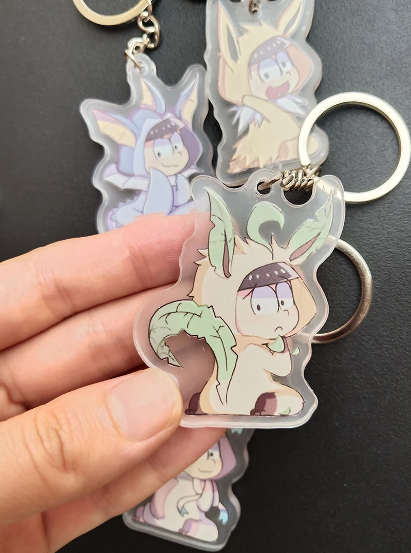 6 шт./компл. аниме Новинка Osomatsu San г н Matsuno Karamatsu Ichimatsu Portachiavi брелок для ключей|keychain