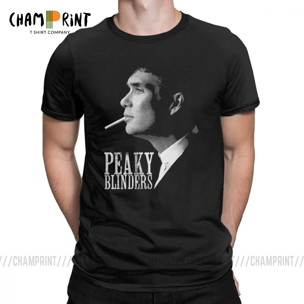 Peaky Blinders футболка для мужчин, с коротким рукавом, новинка, футболки с круглым вырезом, хлопок, топы, идея подарка, футболка размера плюс