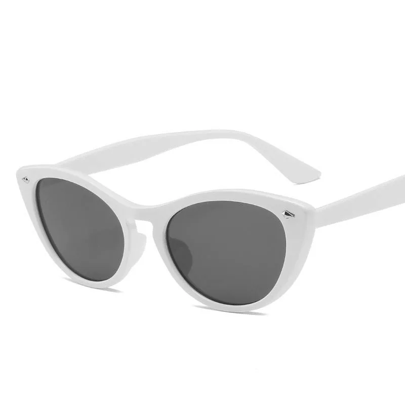 RBROVO, маленькие солнцезащитные очки Cateye для женщин,, роскошные ретро солнцезащитные очки для женщин, винтажные очки для женщин, зеркальные очки Oculos De Sol Feminino