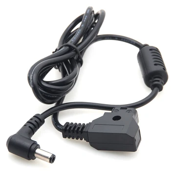 

V-Mount Accessories For DSLR Power Cable Replacement Camera Monitor Stable Connector BMCC Coiled D-Tap Male To Right Angle