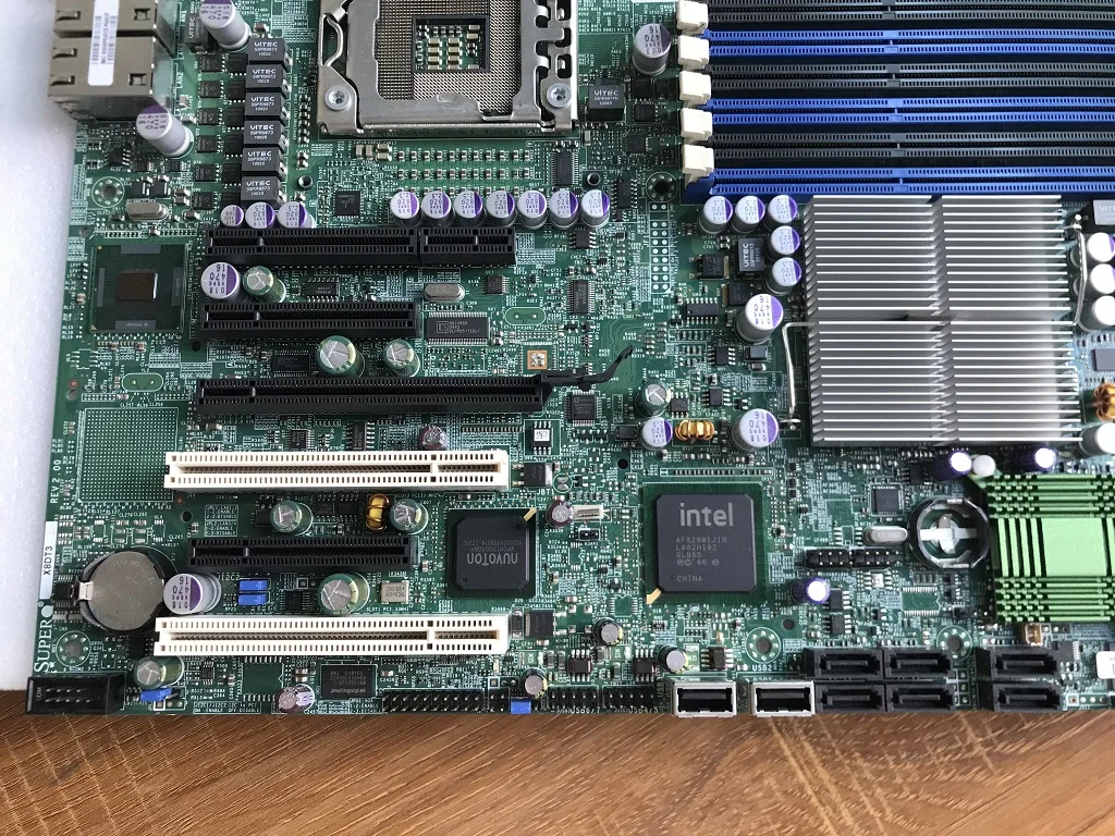 X8DT3-F X58 двойной 1366 материнская плата 5520 чипсет
