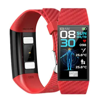 

IP68 Smart Watch Dt58 Pro Color Screen Touch with Body Temperature Fitness Trackers Blood Pressure Watch Bracelets for Women