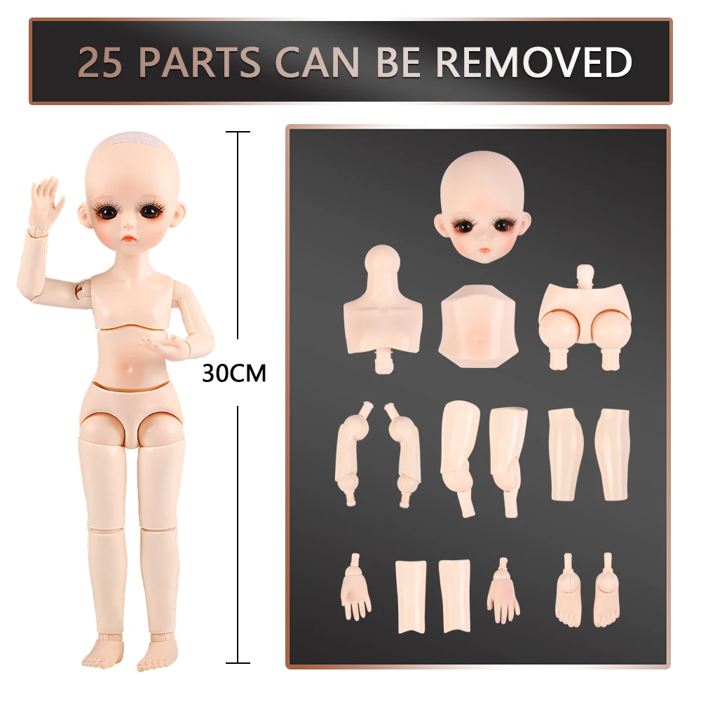 1/6 BJD 30 см SD куклы 18 Шаровые опоры кукла с комплекты одежды лучшие подарки для