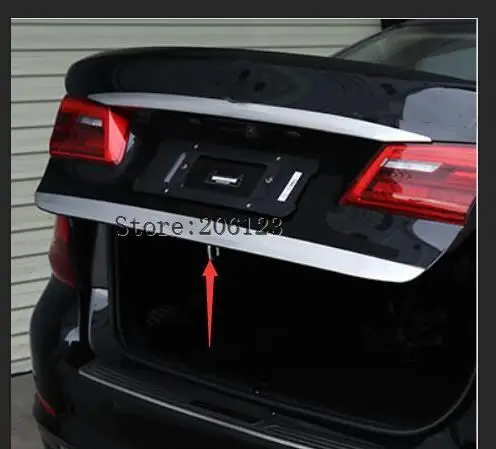 

2 pcs FIT FOR 2007-2013 skoda Octavia A7 CHROME REAR BOOT DOOR TRUNK COVER TRIM TAILGATE GARNISH MOLDING STRIP Accessories
