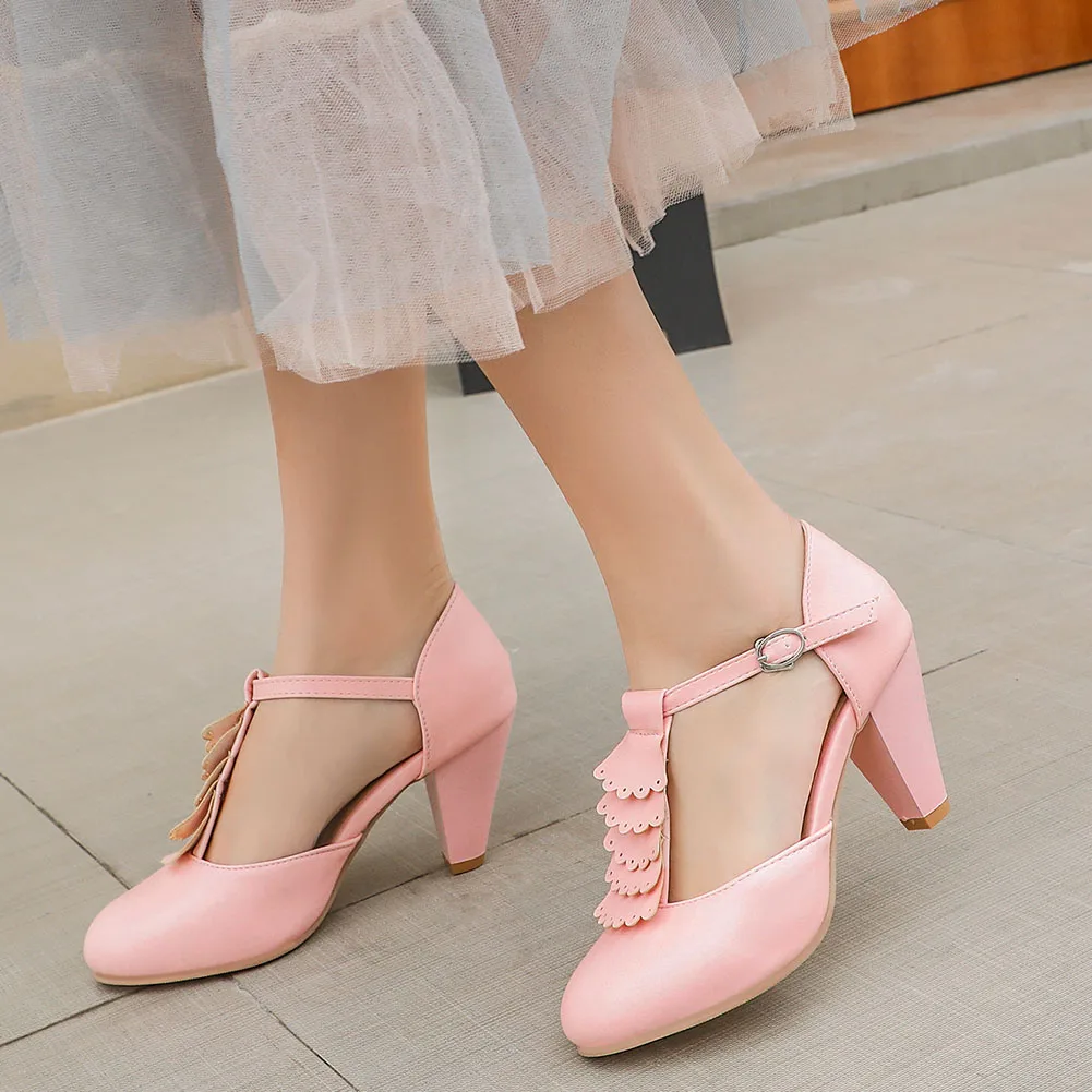 

Sarairis 2020 New Fashion Spike High Heels Summer Sandals Woman Shoes Buckle Strap Spring/Autumn Mature Shoes Women Sandals