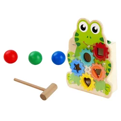 1 conjunto de crianças dos desenhos animados batendo bolas crianças coordenação mão olho