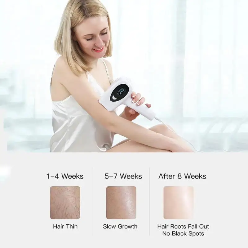 

Laser Epilator IPL Women Facial Hair Remover Electric Lip Bikini Arm Underarm Leg Threading Machine Women Depilatory Device