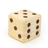 9CM 6 Sided Big Wood Dice Digital or Point Cubes Dice Outdoor Games Party Family DIY Games Printing Engraving Kid Toys ► Photo 2/6