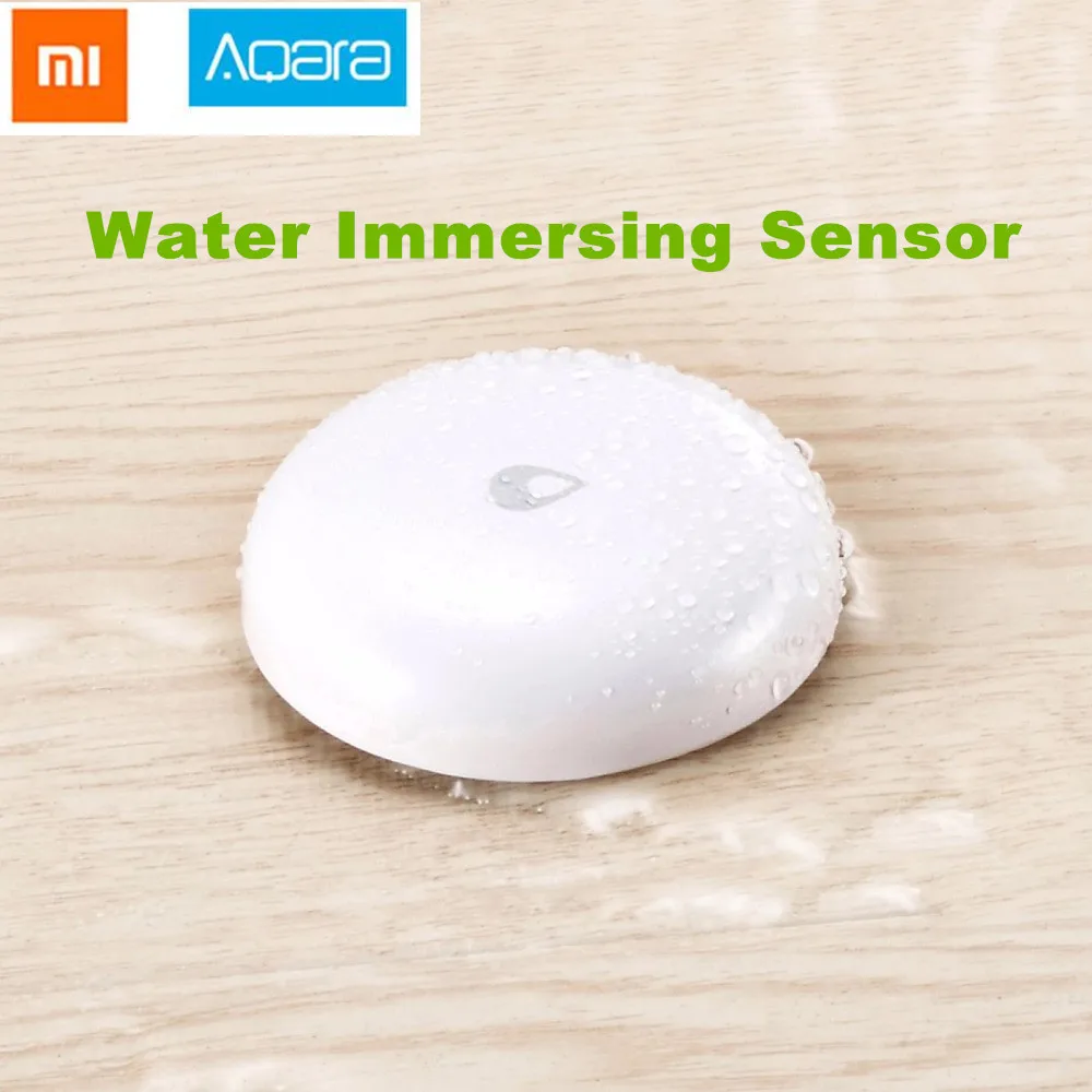 

Xiaomi Mijia Aqara Water Immersing Sensor Flood Water Leak Detector for Home Remote Alarm Security Soaking Sensor