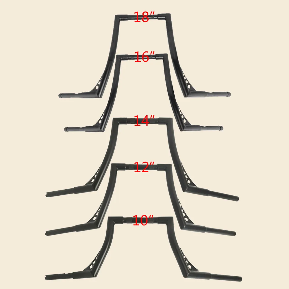 Мотоцикл 1/" 1,25" Руль для Harley Davidson FLST, FXST заказ Применение 10/12/14/16 ''дюйма рукоятка