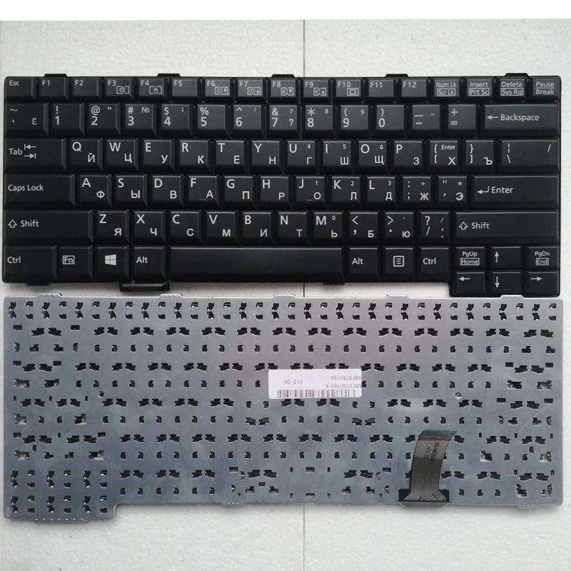 New ru Teclado para Fujistu Sh761 Sh561 Sh760 Sh560 S761 S561 A552 A561 S561 Sh792 T901 S762 S560 Laptop - Imagem 2