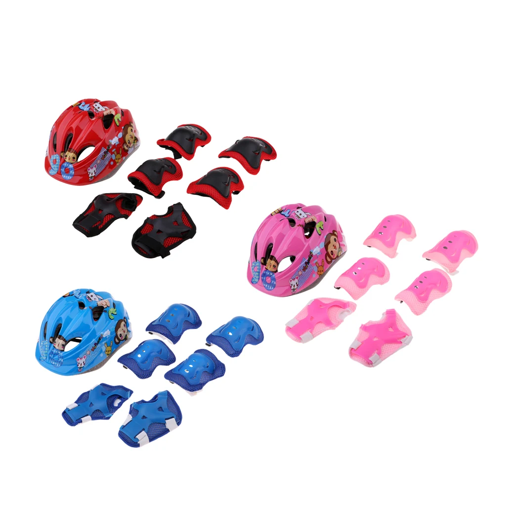 Toddler Kids Skating Skateboard BMX Scooter Cycling Helmet Protective Gear Pads Motorcycle Head Protection 3 Colors Durable 