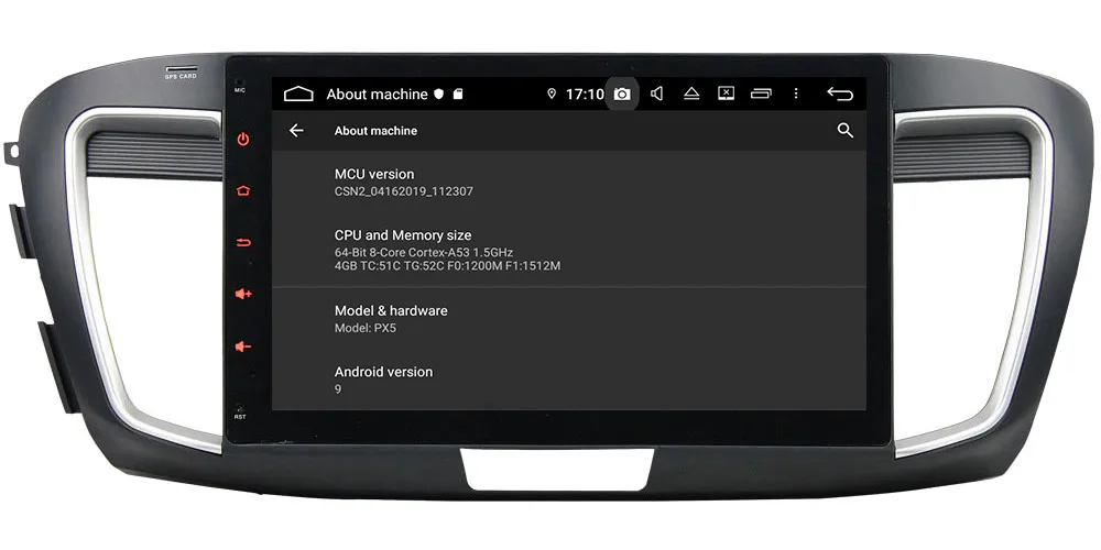 Klyde 10," ips 4G Android 9,0 Восьмиядерный 4 Гб ОЗУ 64 Гб ПЗУ DSP BT автомобильный DVD мультимедийный плеер радио для Honda Accord 9th