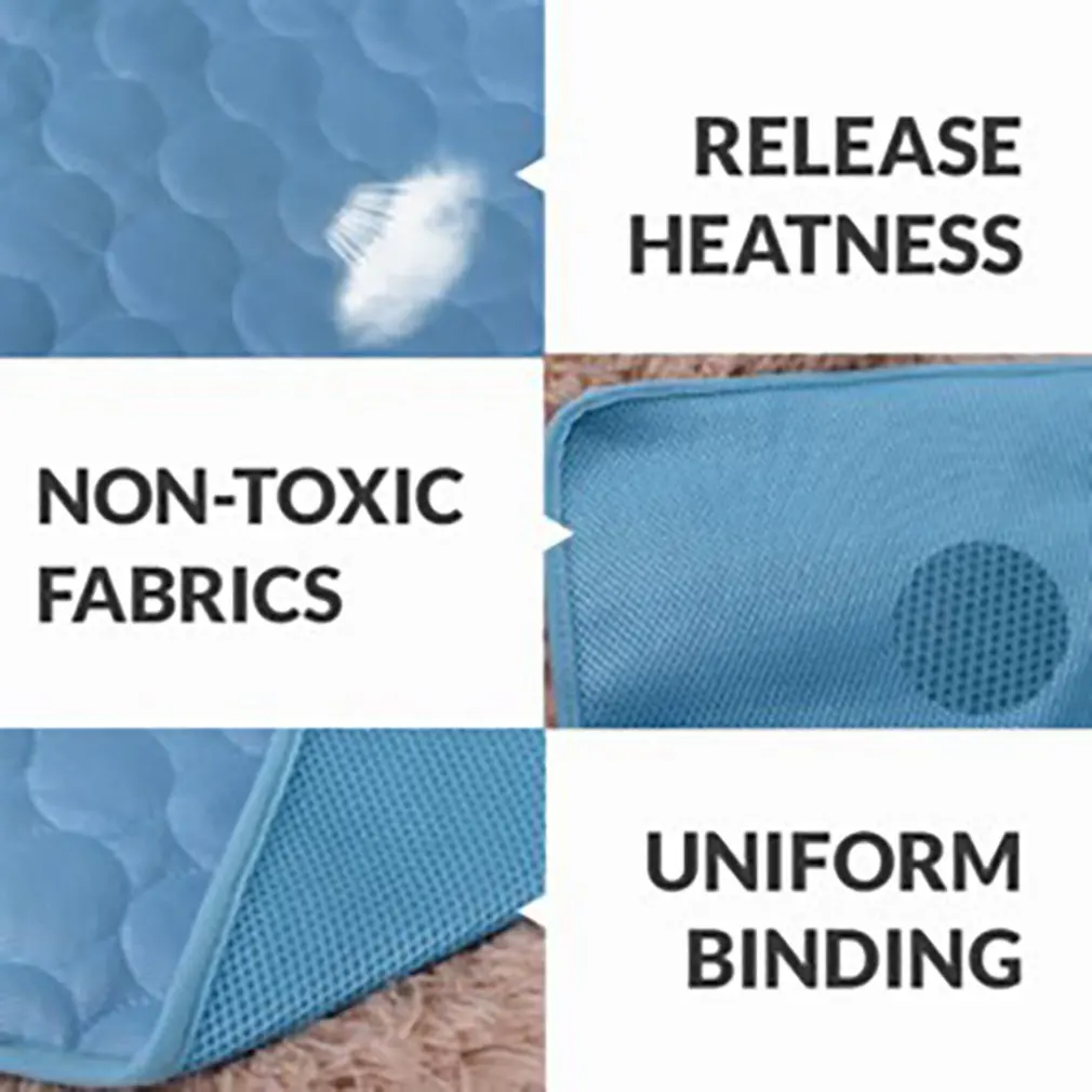 Summer Dog Mat Mat Cat Mat Bite Sleeping Pad Kennel Sleep With Summer Dog Mat Pet Pad Ice Pad Supplies