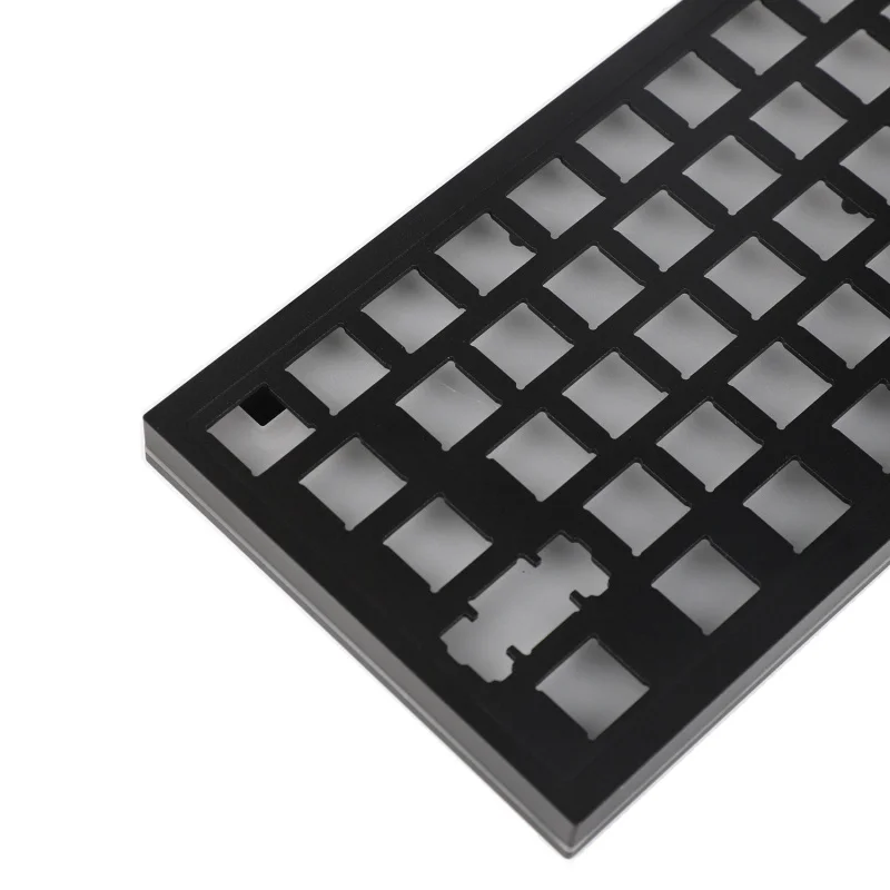 YMDK 67 клавиш Minila макет QMK анодированный алюминиевый чехол с горячей заменой типа C PCB механическая клавиатура комплект